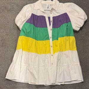 QUEEN OF SPARKLES Mardi Gras Dress